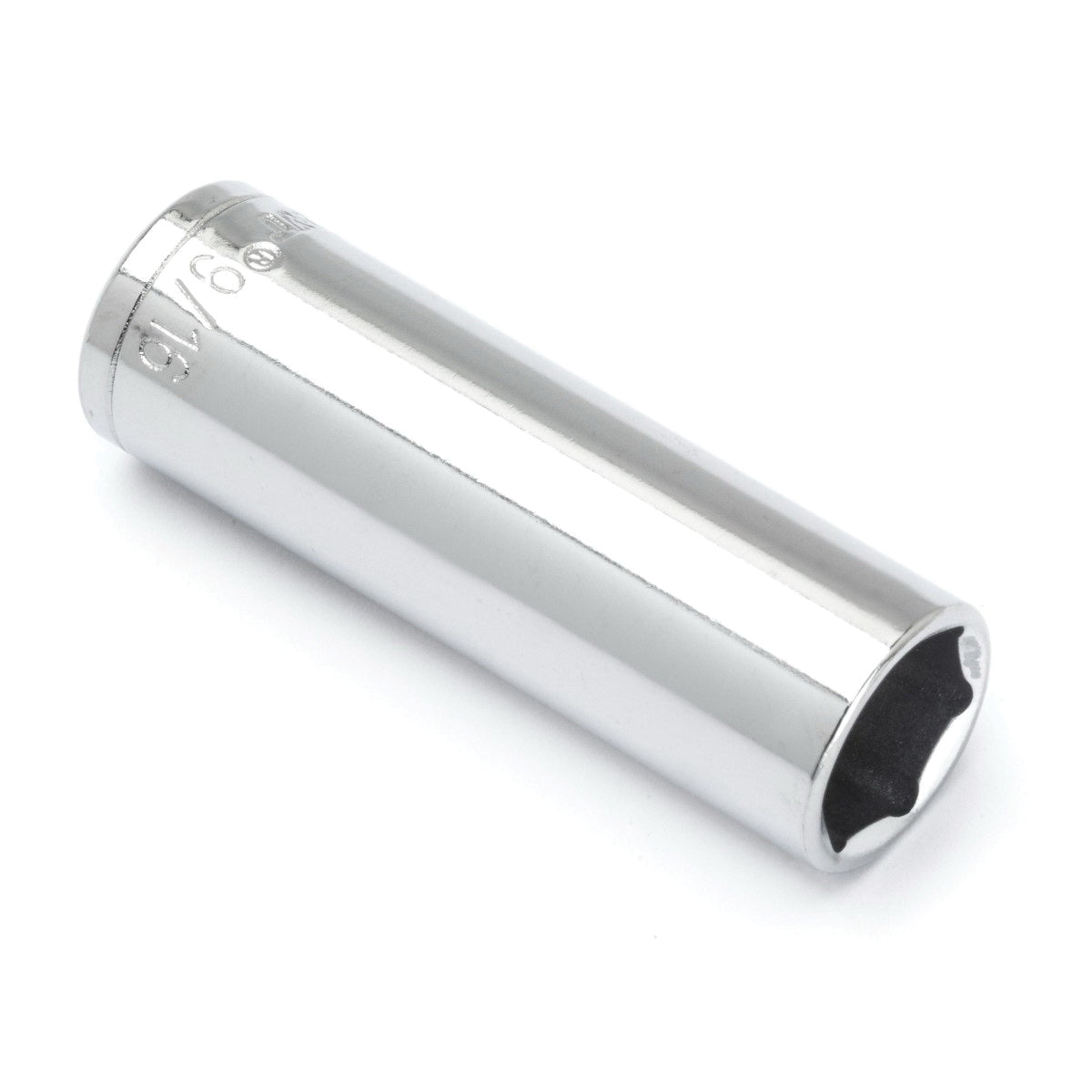 Crescent® CDDS28N Socket, Standard Style, 3/8 in Hex Drive, 9/16 in Deep Socket, 6 Points