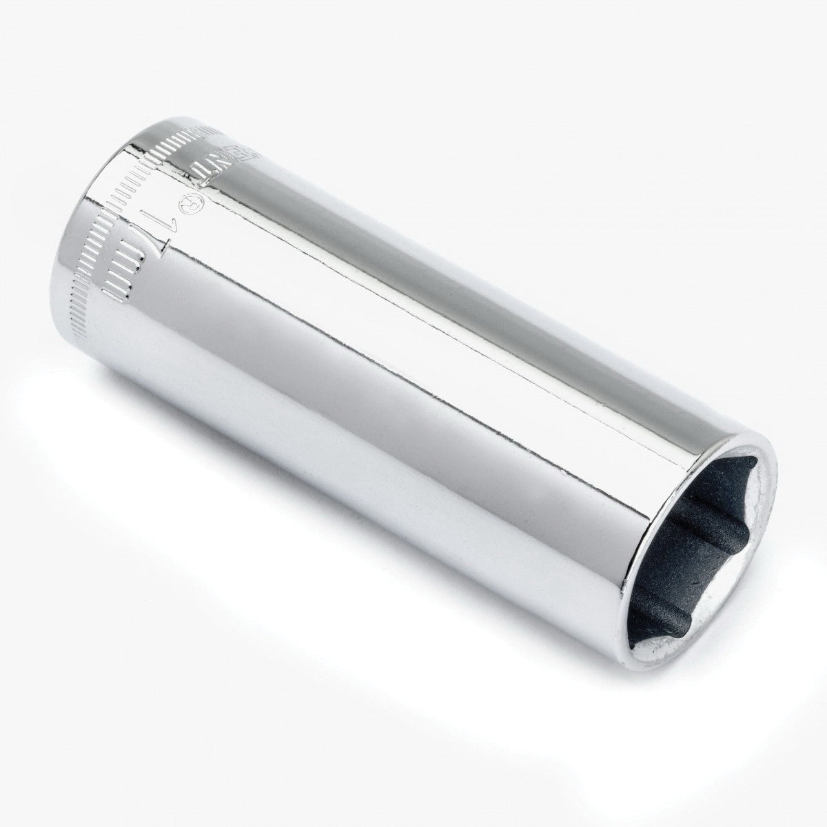 Crescent® CDDS47N Socket, Shoulder Style, 3/8 in Hex Drive, 17 mm Deep Socket, 6 Points