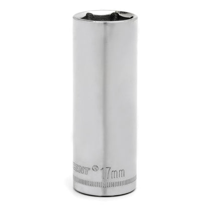 Socket - 3/8" Hex Drive - 17 mm Deep Socket