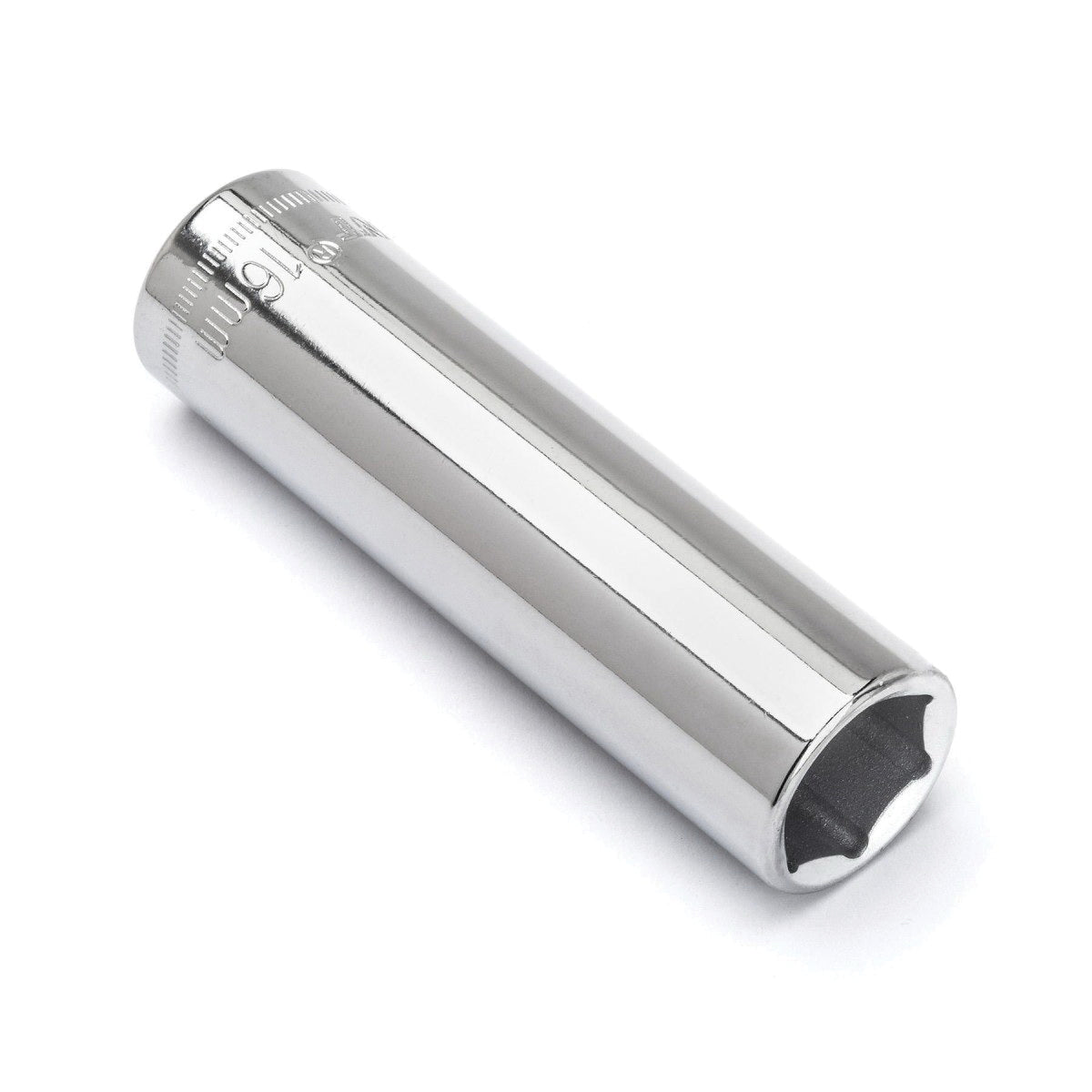 Crescent® CDDS75N Socket, Shoulder Style, 1/2 in Hex Drive, 16 mm Deep Socket, 6 Points