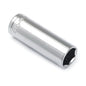 Crescent® CDDS9N Socket, Shoulder Style, 1/4 in Hex Drive, 1/2 in Deep Socket, 6 Points