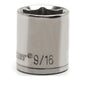 Crescent® CDS6N Socket, Standard Style, 1/4 in Hex Drive, 11/32 in Standard Socket, 6 Points