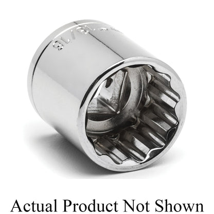 Socket - 3/8" Hex Drive - 7/16" Standard Socket