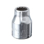 Crescent® CDS24N Socket, Standard Style, 3/8 in Hex Drive, 5/16 in Standard Socket, 12 Points