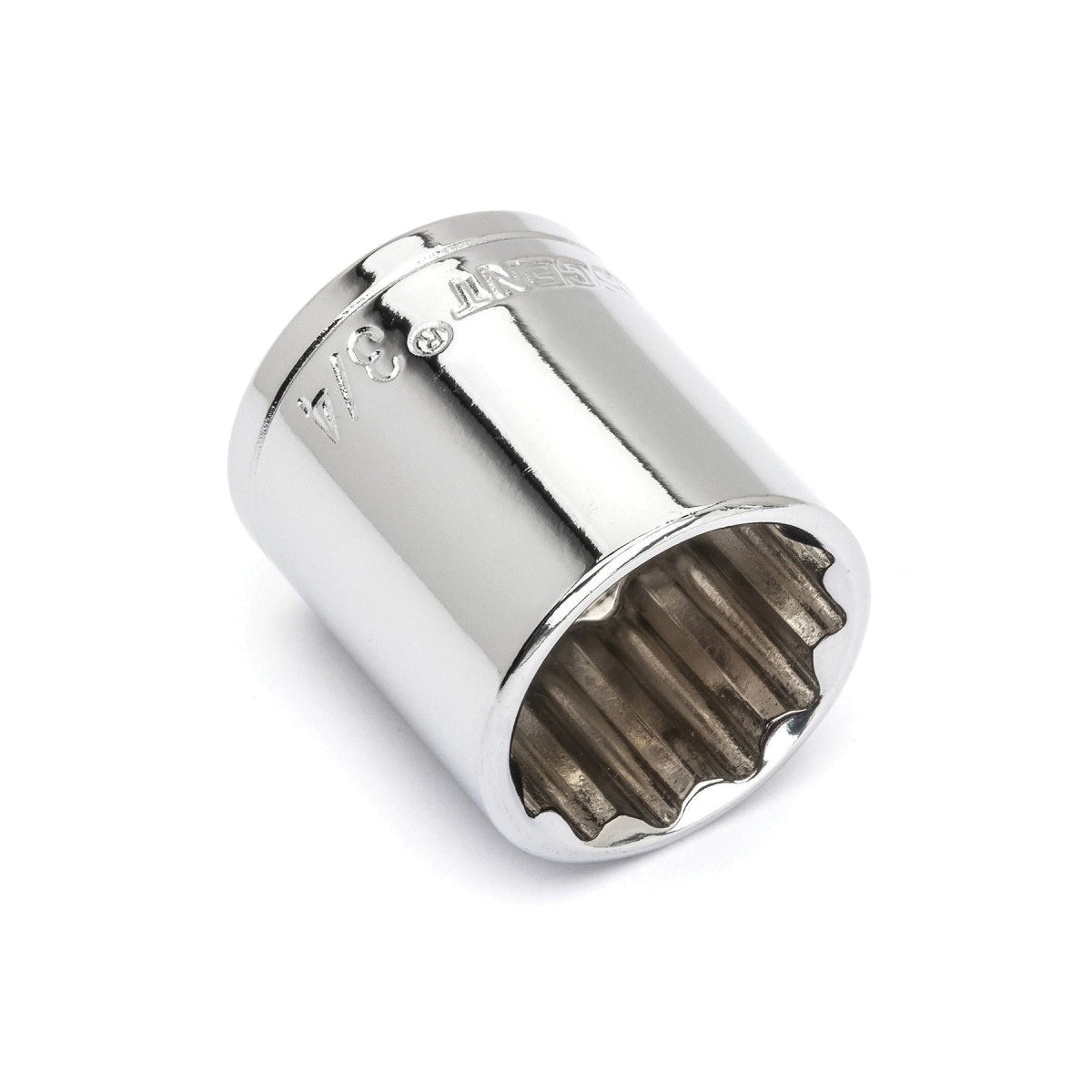 Crescent® CDS31N Socket, Standard Style, 3/8 in Hex Drive, 3/4 in Standard Socket, 12 Points