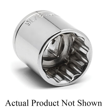 Socket - 3/8" Hex Drive - 18 mm Standard Socket