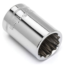 Crescent® CDS77N Socket, Standard Style, 1/2 in Hex Drive, 17 mm Standard Socket, 12 Points