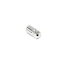 Crescent® CDTA0C Adapter, Full Polish Chrome, Square Drive, 3/8 in Male Drive, 1/4 in Female Drive, ASME, Alloy Steel