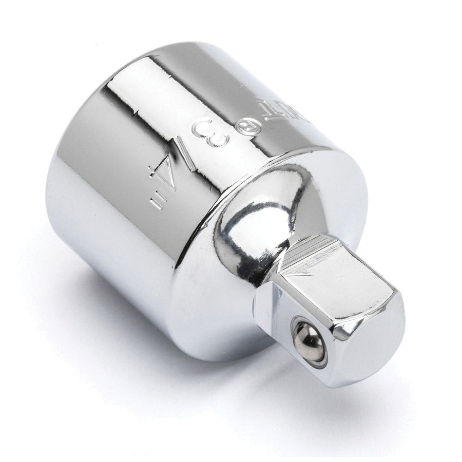 Crescent® CDTA5N Socket Adapter, Polished Chrome, Square Drive, 1/2 in Male Drive, 3/4 in Female Drive, Female x Male Adapter, ASME B107.10M, Crestoloy® Alloy Steel