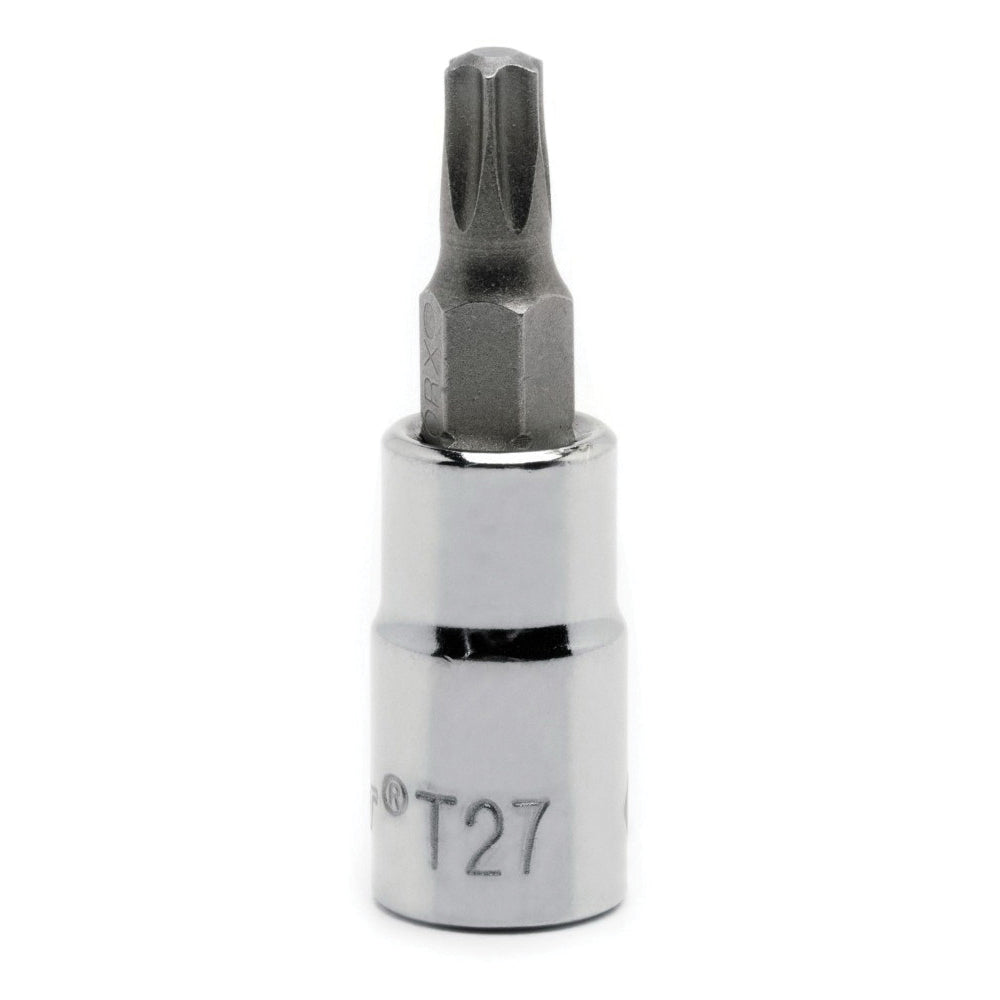 Standard Length Socket Bit - 1/4" Torx Drive - T27