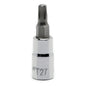 Standard Length Socket Bit - 1/4" Torx Drive - T27