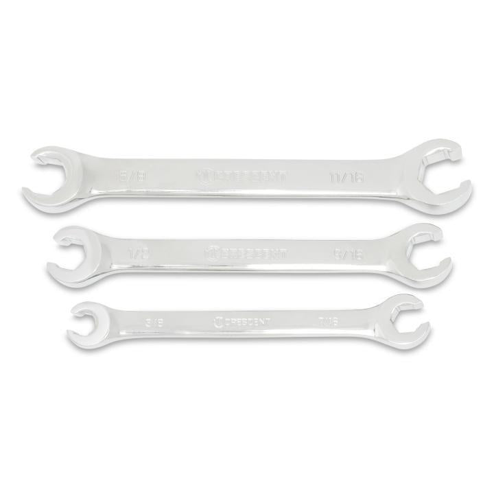 Wrench Set - 3 Pieces in Se - Chrome Vanadium