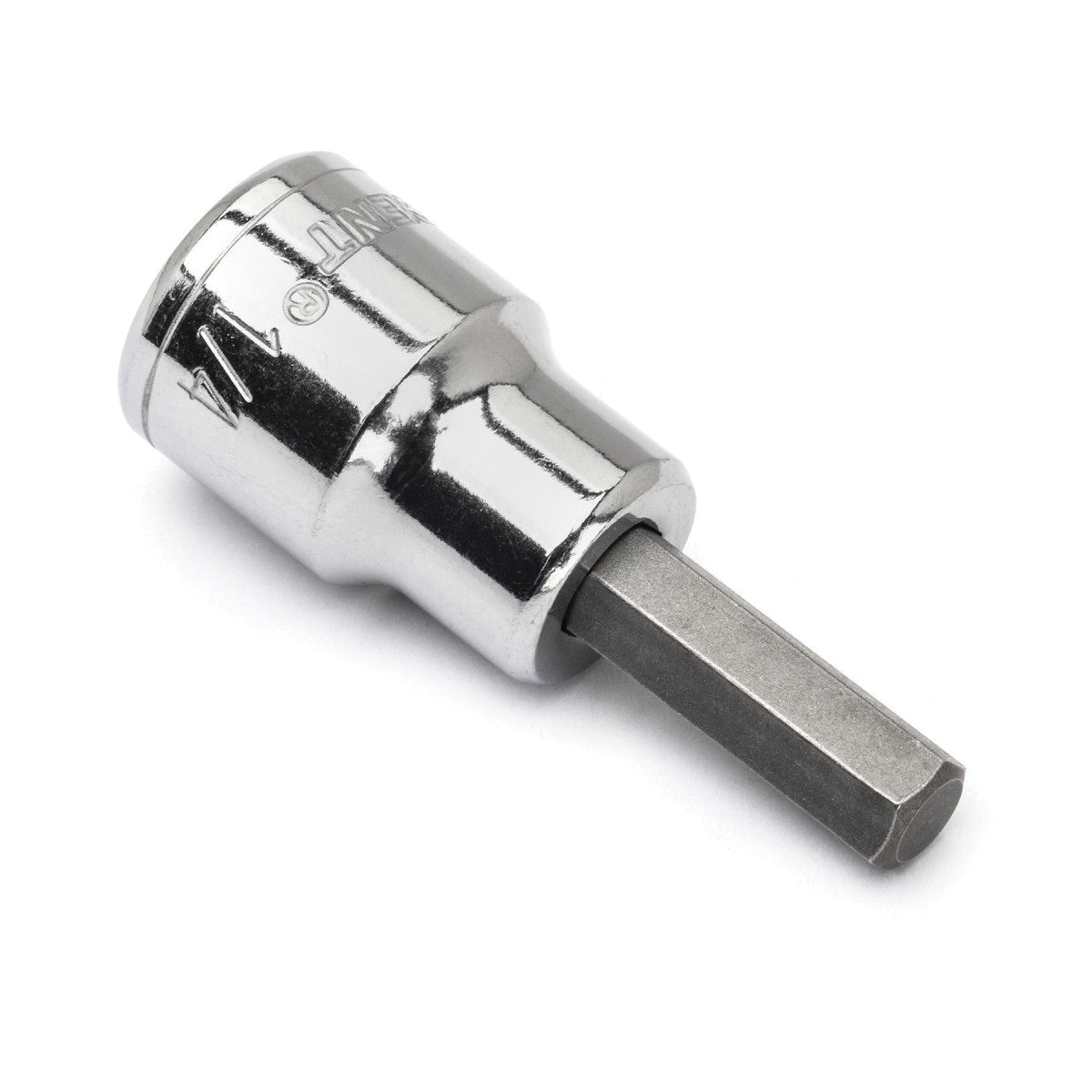 Crescent® CHBS4N Standard Length Socket Bit, 3/8 in Hex Drive, 1/4 in, 1.35 in L Bit, ASME B107.5