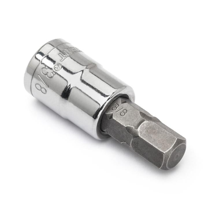 Standard Length Socket Bit - 3/8" Hex Drive - 1.35" L Bit