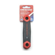 Dual Material Folding Standard Length Hex Key Set - 8 Pieces