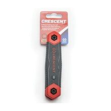 Dual Material Folding Standard Length Hex Key Set - 9 Pieces