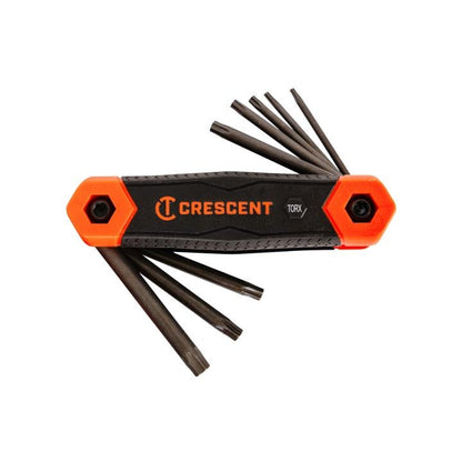 Dual Material Folding Standard Length Key Set - Alloy Steel