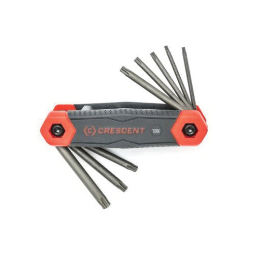 Dual Material Folding Standard Length Key Set - Alloy Steel
