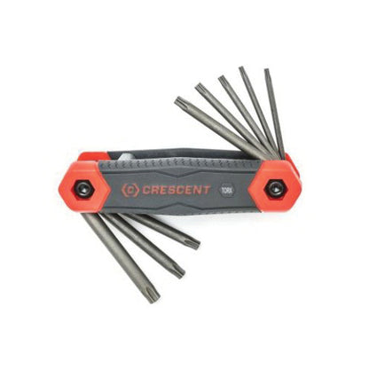 Dual Material Folding Standard Length Key Set - Alloy Steel