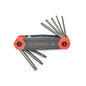 Dual Material Folding Standard Length Key Set - Alloy Steel