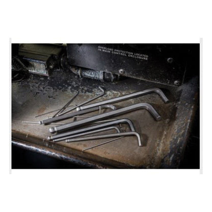 Ball End Imperial Long Arm Hex Key Set - Alloy Steel