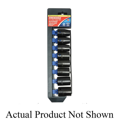 Socket Set - Crestoloy Alloy Steel - 8 Pieces