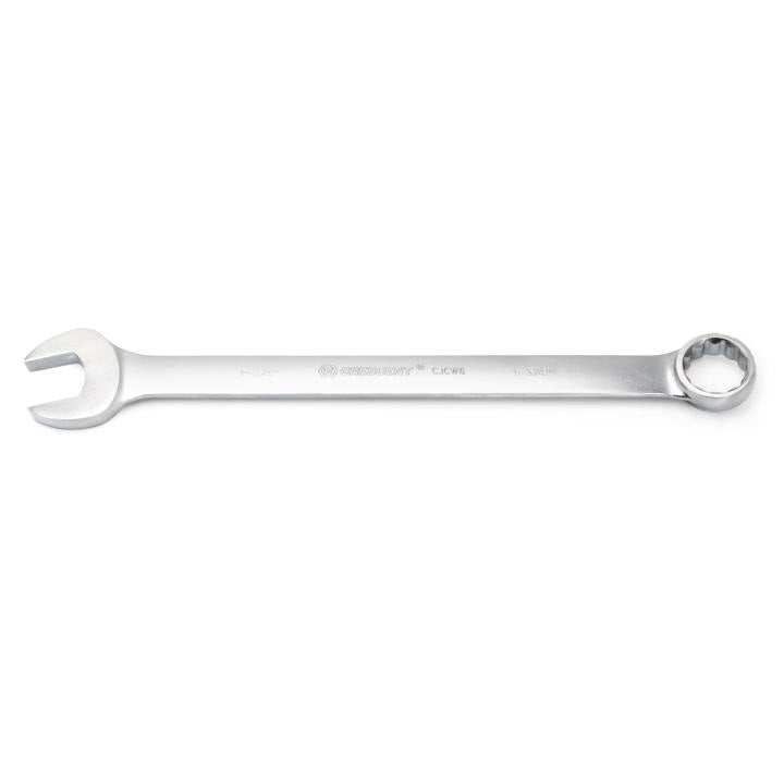 Jumbo Regular Length Combination Wrench - Satin Chrome