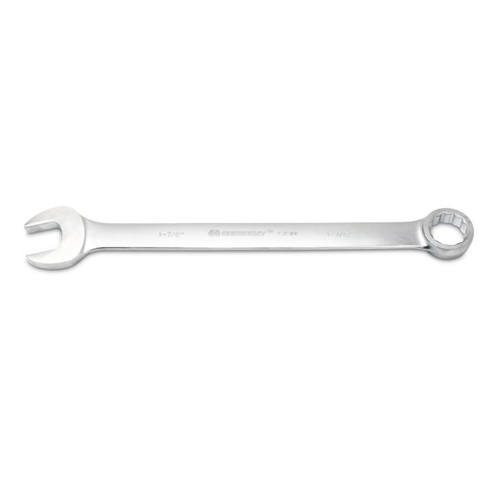 Jumbo Long Length Combination Wrench - Satin Chrome