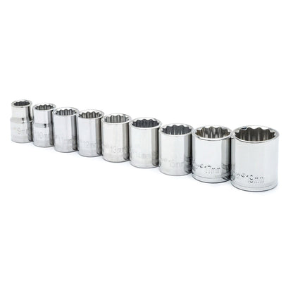 Socket Set - 3/8" Drive - Crestoloy Alloy Steel