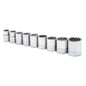 Socket Set - 3/8" Drive - Crestoloy Alloy Steel