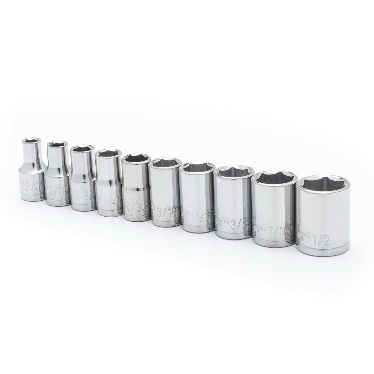 Socket Set - 10 Pieces - Crestoloy Alloy Steel