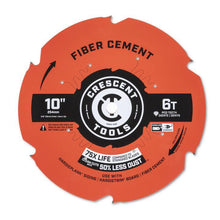 Fiber Cement Circular Saw Blade - 10" Dia