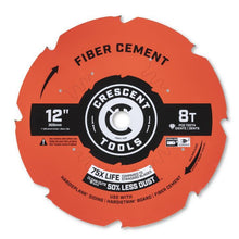 Fiber Cement Circular Saw Blade - 12" Dia