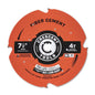 Crescent® CSBFC-704 Fiber Cement Circular Saw Blade, 7-1/4 in Dia, 5/8 in Arbor, 4 Teeth