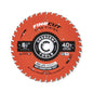Crescent® CSBFF-640 FineCut Circular Saw Blade, 6-1/2 in Dia, 5/8 in Arbor, 40 Teeth