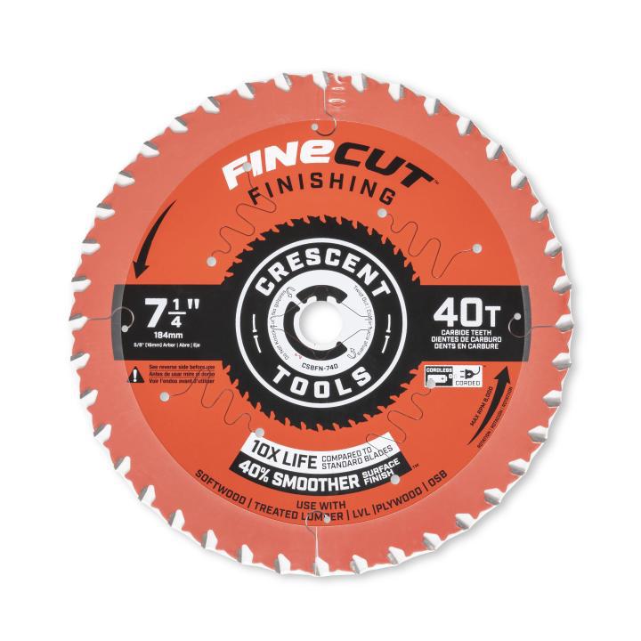 Finecut - Finishing Circular Saw Blade - 7-1/4" Dia