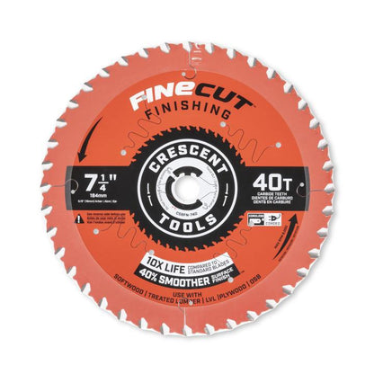 Finecut - Finishing Circular Saw Blade - 7-1/4" Dia