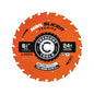 Crescent® CSBFR-624 NailSlicer Framing Circular Saw Blade, 6-1/2 in Dia, 5/8 in Arbor, 24 Teeth