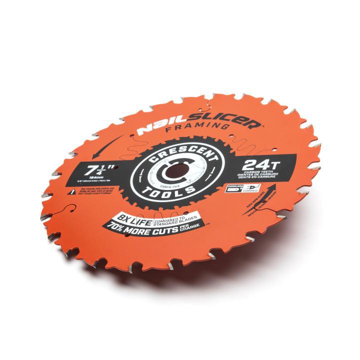 Nailslicer - Framing Circular Saw Blade - 7-1/4" Dia