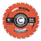 Crescent® CSBFR-824 NailSlicer Framing Circular Saw Blade, 8-1/4 in Dia, 5/8 in Arbor, 24 Teeth