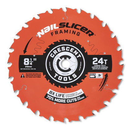 Nailslicer - Framing Circular Saw Blade - 8-1/4" Dia