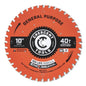 General Purpose Circular Saw Blade - 10" Dia