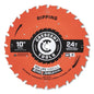 Ripping Circular Saw Blade - 10" Dia