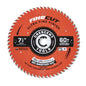 Crescent® CSBUF-760 FineCut Ultra Finishing Circular Saw Blade, 7-1/4 in Dia, 5/8 in Arbor, 60 Teeth