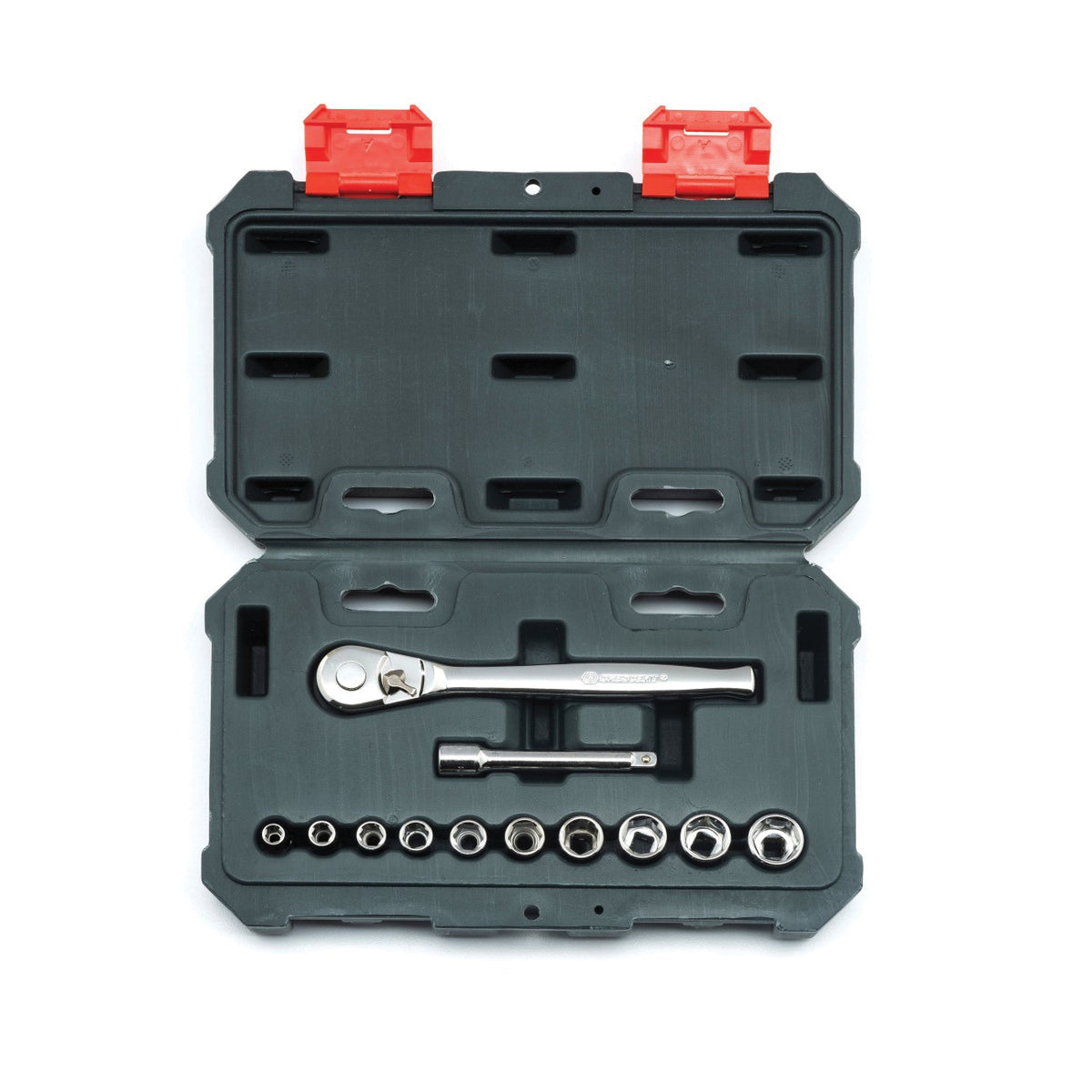 Mechanics Tool Set - Polished Chrome - 1/4" Drive
