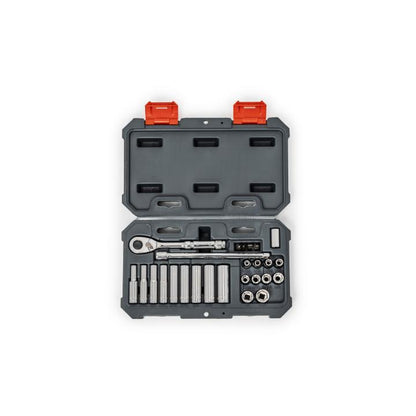 Mechanics Tool Set - 1/4" Drive - 26 Pieces