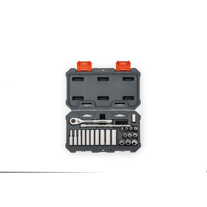 Mechanics Tool Set - 1/4" Drive - 27 Pieces