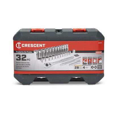 Mechanics Tool Set - 3/8" Drive - 32 Pieces