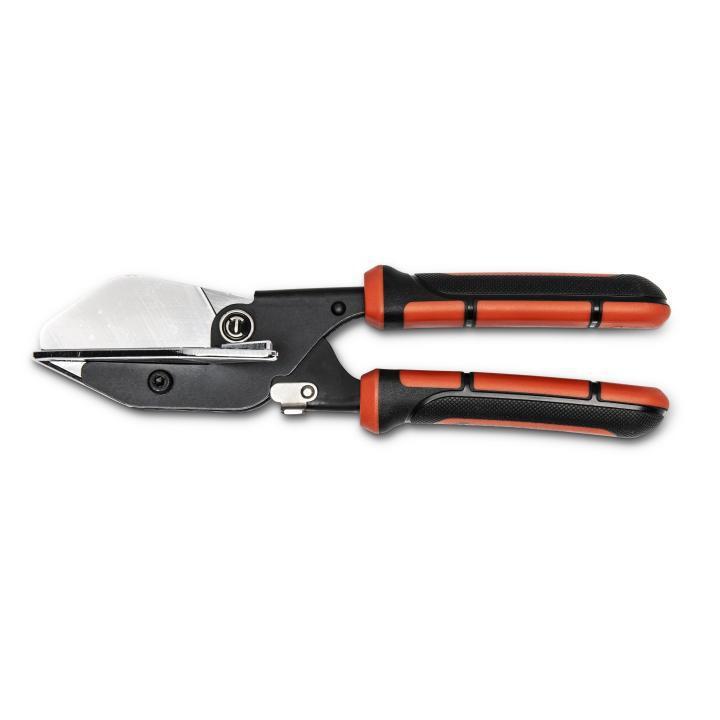 Crescent® CTM45RS Miter Snip, Straight Snip, Steel Blade, Ergonomic/Non-Slip Grip