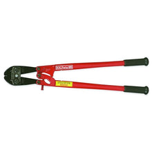 Crescent® 0090MC Industrial Grade Bolt Cutter, 3/8 in Soft/Medium Hard Materials Cutting, 18 in OAL, Center Cut, Drop Forged Alloy Steel Jaw